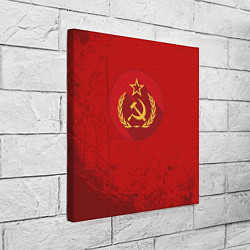 Холст квадратный Тень СССР, цвет: 3D-принт — фото 2