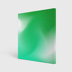Картина квадратная Градиент зеленый