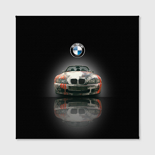 Картина квадратная Немецкий люксовый кабриолет BMW Z4 / 3D-принт – фото 2