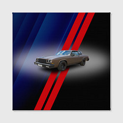 Холст квадратный Американский автомобиль 1980 года Buick LeSabre, цвет: 3D-принт — фото 2