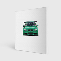 Холст квадратный BMW Liberty Walk, цвет: 3D-принт