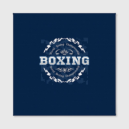 Картина квадратная Boxing - надпись / 3D-принт – фото 2
