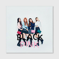 Холст квадратный Blackpink girls, цвет: 3D-принт — фото 2
