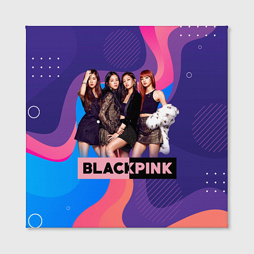 Картина квадратная K-pop Blackpink girls / 3D-принт – фото 2