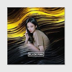 Холст квадратный Blackpink Jennie, цвет: 3D-принт — фото 2