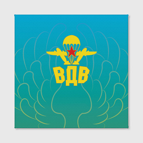 Картина квадратная ВДВ вперед / 3D-принт – фото 2