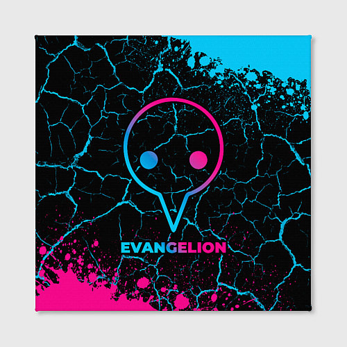 Картина квадратная Evangelion - neon gradient / 3D-принт – фото 2