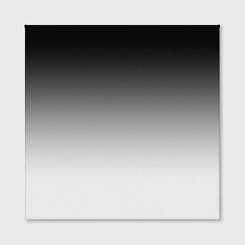 Картина квадратная Black and white gradient / 3D-принт – фото 2