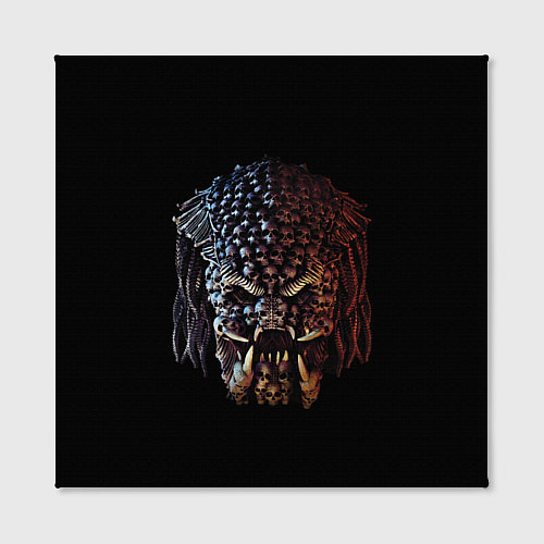 Картина квадратная Predator - skull / 3D-принт – фото 2