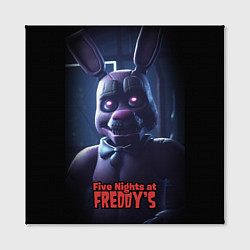 Холст квадратный Five Nights at Freddys Bonnie, цвет: 3D-принт — фото 2