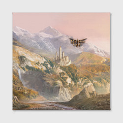 Холст квадратный Baldurs Gate 3 Castle, цвет: 3D-принт — фото 2