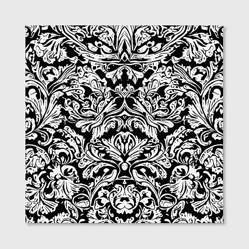 Картина квадратная Floral pattern - irezumi - neural network / 3D-принт – фото 2