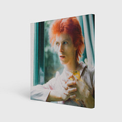 Холст квадратный David Bowie in Haddon Hall, цвет: 3D-принт