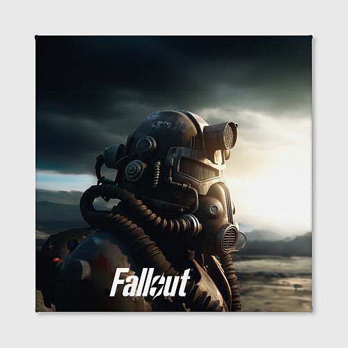 Картина квадратная Fallout man game / 3D-принт – фото 2
