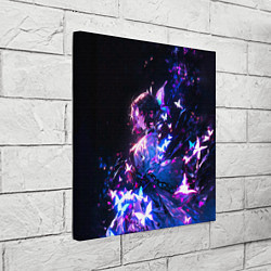 Холст квадратный Прекрасная Шинобу - Клинок демонов, цвет: 3D-принт — фото 2