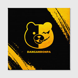 Холст квадратный Danganronpa - gold gradient, цвет: 3D-принт — фото 2