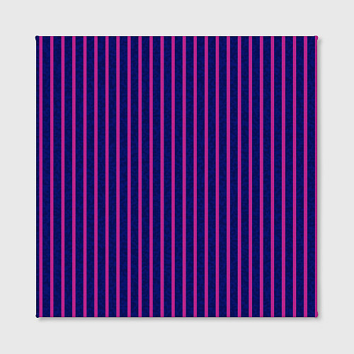 Картина квадратная Фиолетовый полосатый / 3D-принт – фото 2