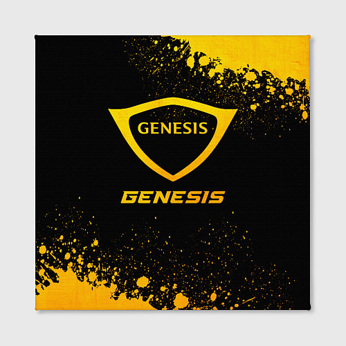 Картина квадратная Genesis - gold gradient / 3D-принт – фото 2