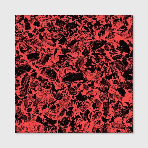 Картина квадратная Каменная текстура коралловый / 3D-принт – фото 2