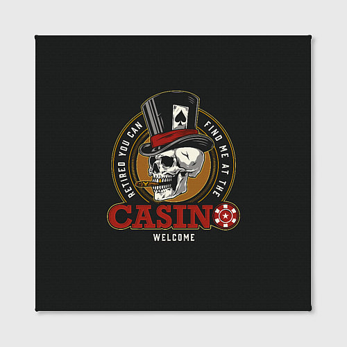 Картина квадратная Casino / 3D-принт – фото 2