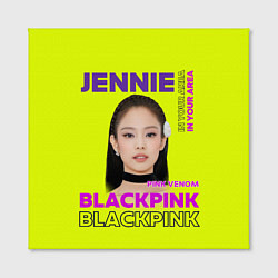 Холст квадратный Jennie - певица Blackpink, цвет: 3D-принт — фото 2