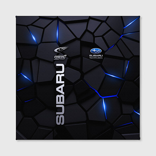 Картина квадратная Subaru - плиты с эффектом свечения / 3D-принт – фото 2