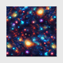 Холст квадратный Бесконечность звезд, цвет: 3D-принт — фото 2