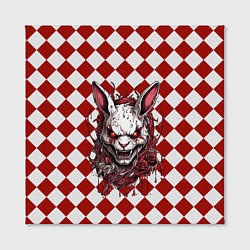 Холст квадратный Бубновый кролик, цвет: 3D-принт — фото 2