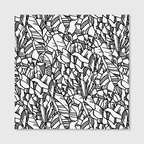 Картина квадратная Горная структура камней / 3D-принт – фото 2