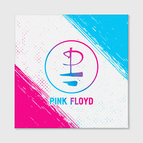 Картина квадратная Pink Floyd neon gradient style / 3D-принт – фото 2