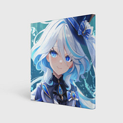 Картина квадратная Genshin Impact Furina Smile
