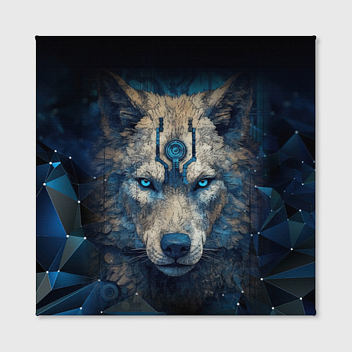 Картина квадратная Fantasy wolf / 3D-принт – фото 2