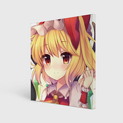 Картина квадратная Touhou Project Flandre cute smile