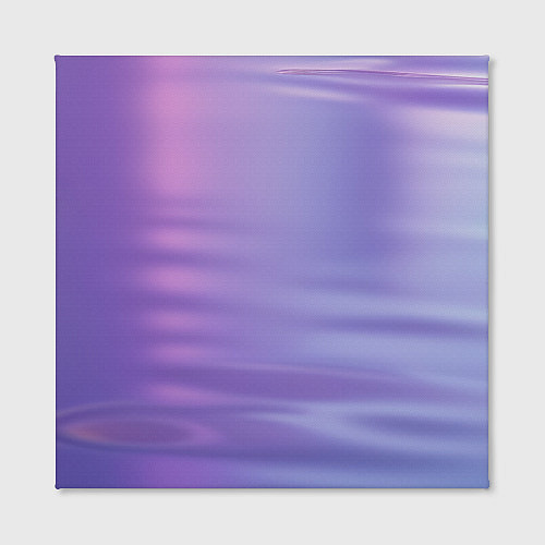 Картина квадратная Неоновая поверхность воды / 3D-принт – фото 2