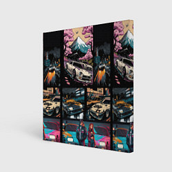 Картина квадратная Japanese jdm art