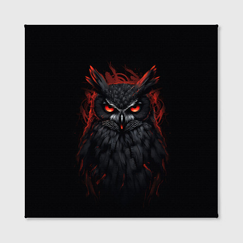 Картина квадратная Evil owl / 3D-принт – фото 2