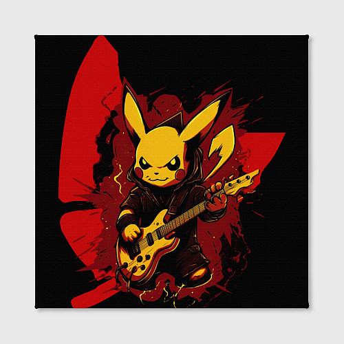 Картина квадратная Устрашаюший покемон с гитарой / 3D-принт – фото 2