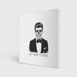 Картина квадратная My name is Bone