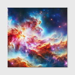 Холст квадратный The cosmic nebula, цвет: 3D-принт — фото 2