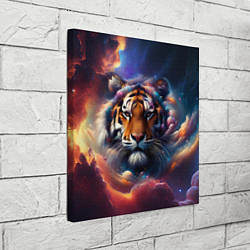 Холст квадратный Космический лев, цвет: 3D-принт — фото 2