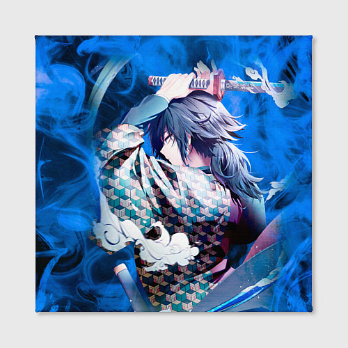Картина квадратная Гию Томиока из Клинка рассекающего демонов / 3D-принт – фото 2
