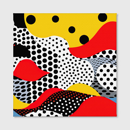 Картина квадратная Вихревая иллюзия / 3D-принт – фото 2