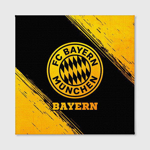 Картина квадратная Bayern - gold gradient / 3D-принт – фото 2