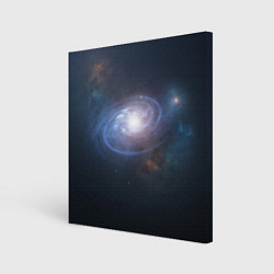 Холст квадратный Спиральная галактика, цвет: 3D-принт