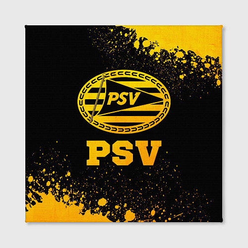 Картина квадратная PSV - gold gradient / 3D-принт – фото 2