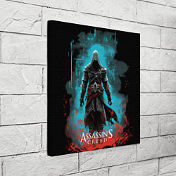 Холст квадратный Assassins creed подводный город, цвет: 3D-принт — фото 2