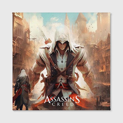 Картина квадратная Assassins creed большой город / 3D-принт – фото 2