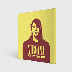 Картина квадратная Kurt Cobain Nirvana