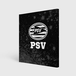 Холст квадратный PSV sport на темном фоне, цвет: 3D-принт