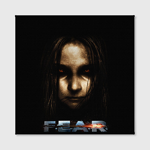 Картина квадратная FEAR - Alma / 3D-принт – фото 2